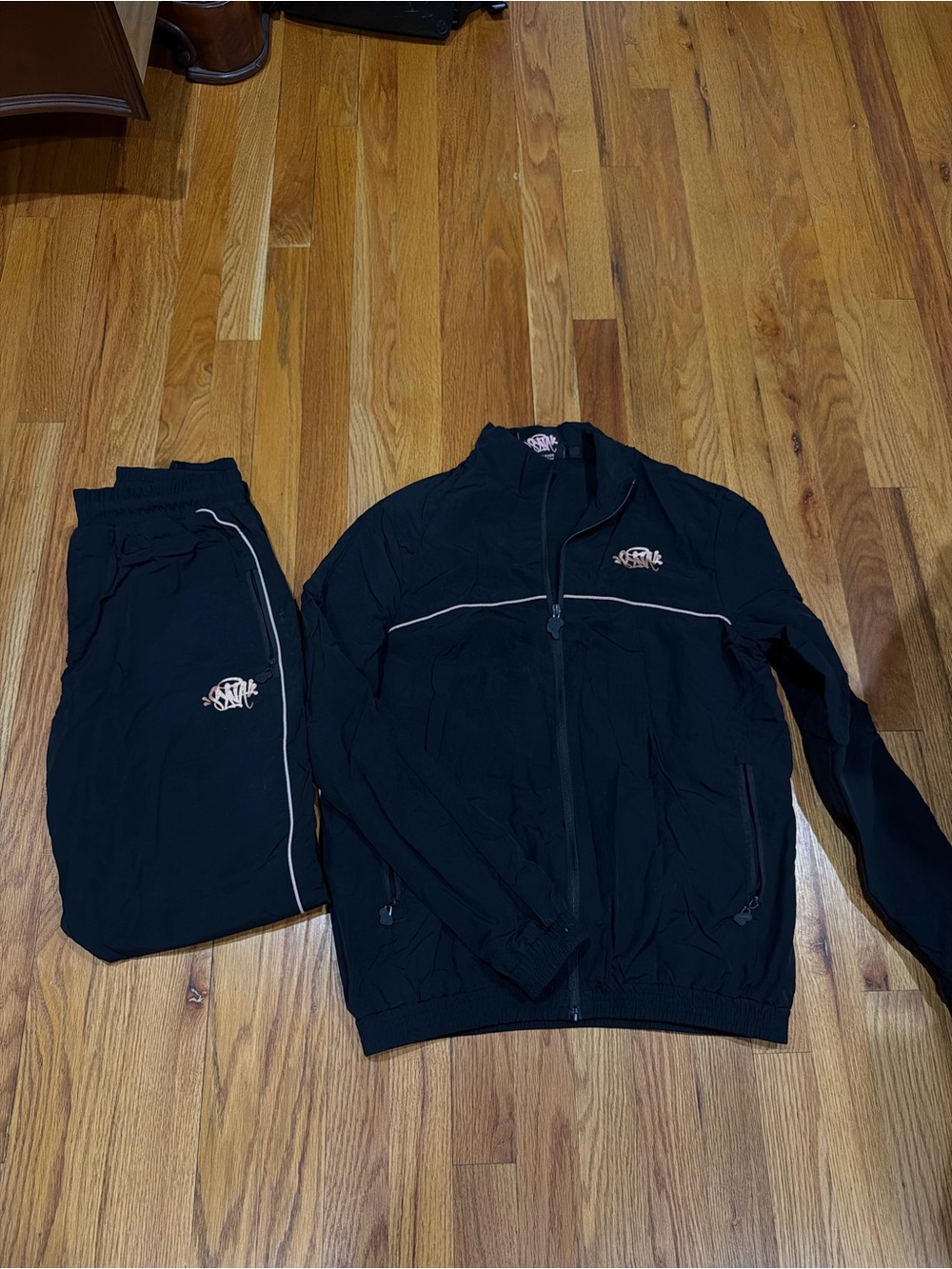 Syna World Black Men's Track Jacket & Pants tracksuit